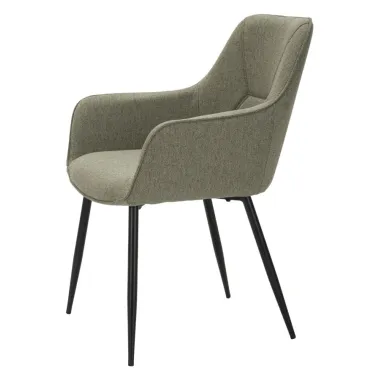 KRZESŁO VICENZA ZIELONE ZESTAW 2 SZT 58x63x85,5 cm